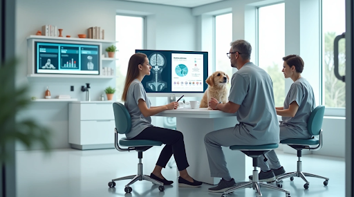 Atendimento veterinário