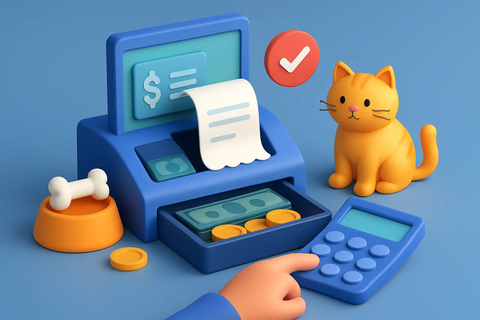 Controle de caixa no pet shop sem dor de cabeça