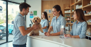 Clínica veterinária com atendimento padronizado