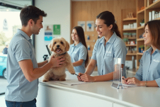 Clínica veterinária com atendimento padronizado