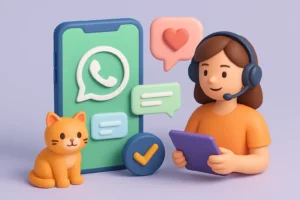 Pós-atendimento no WhatsApp que fideliza tutores