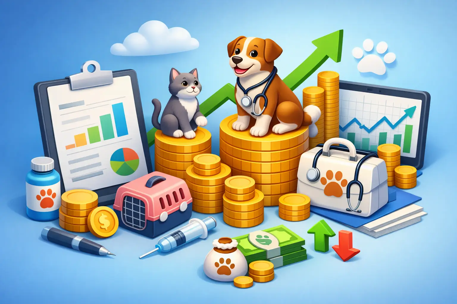 Guia de fluxo de caixa veterinário prático