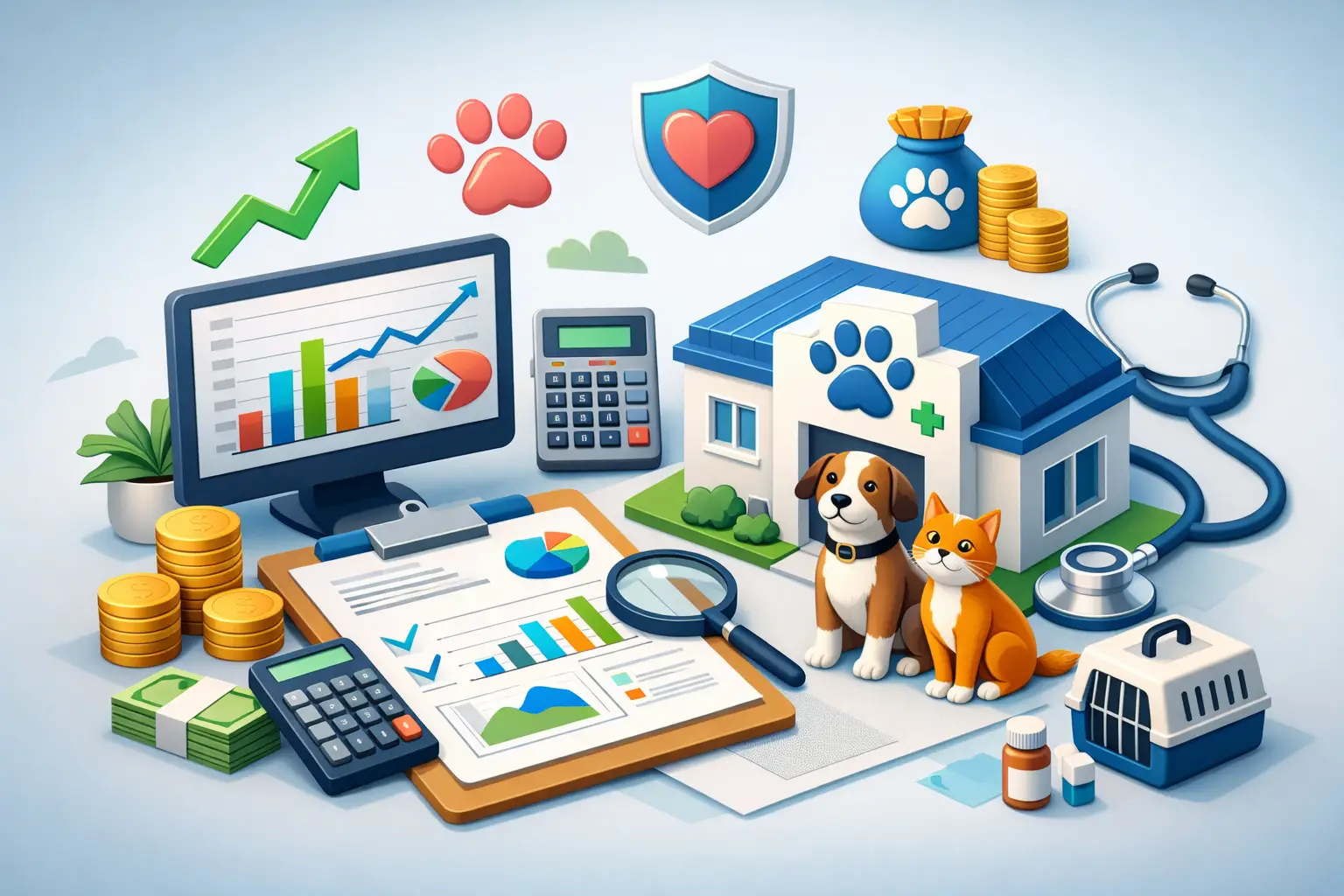 Guia de gestão financeira para clínica veterinária