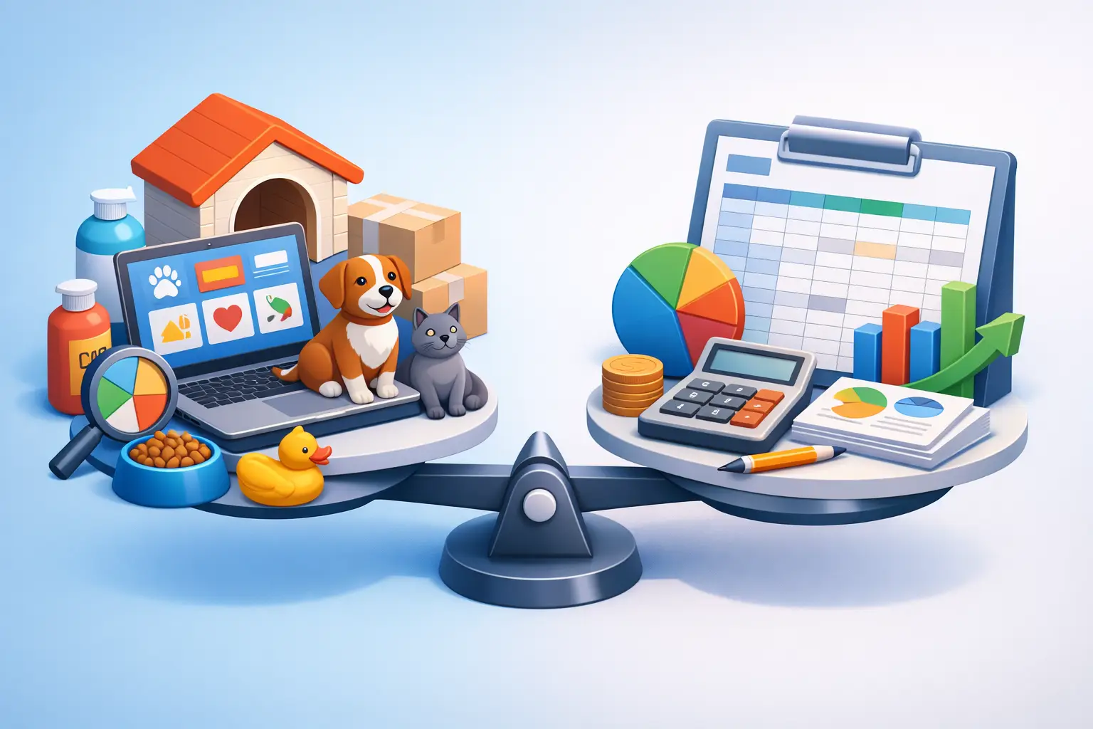 Sistema pet shop ou planilha: qual rende mais?