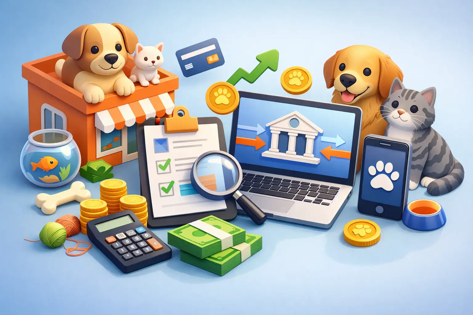 Como fazer conciliação bancária pet shop