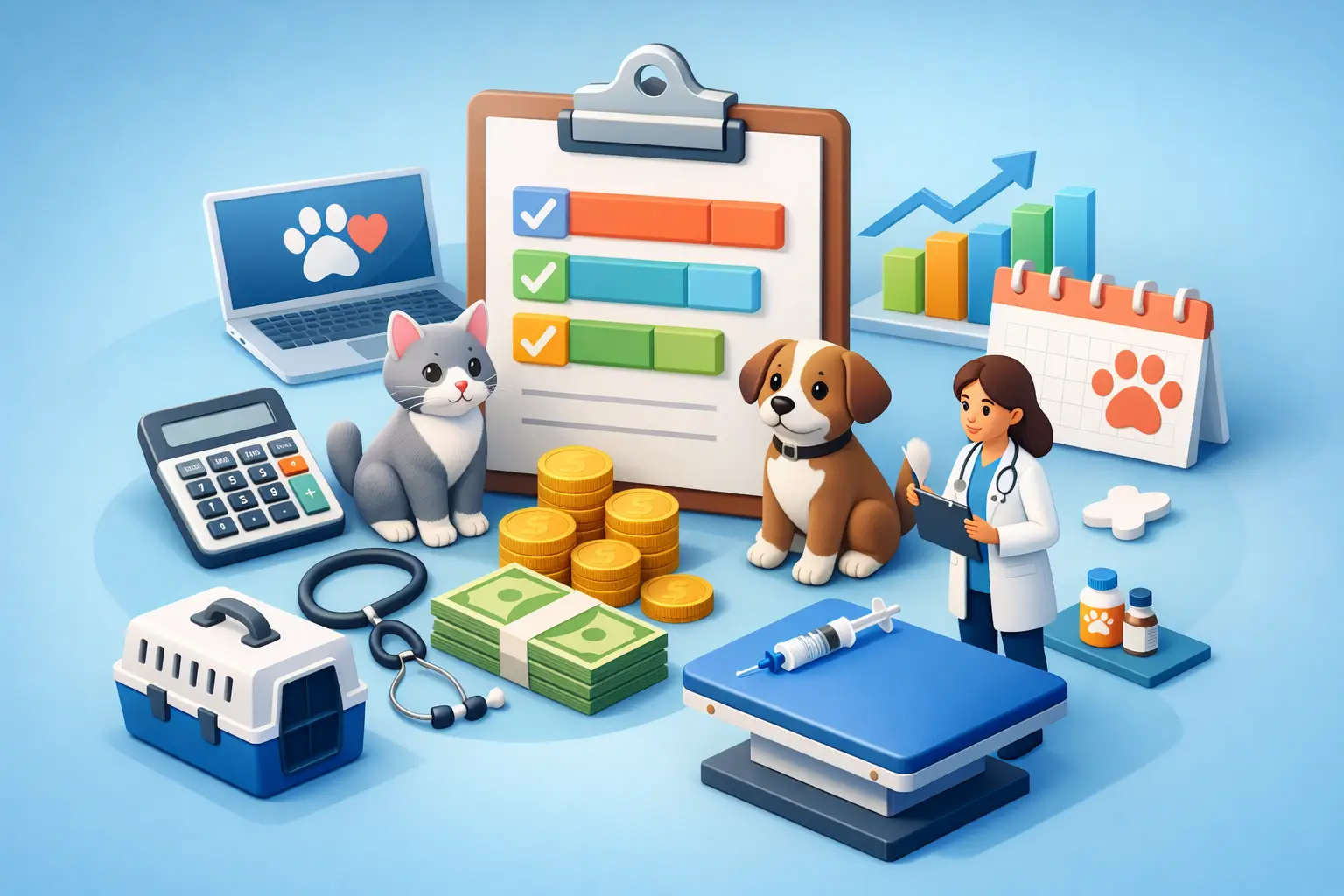 Como montar tabela de preços para consultas veterinárias