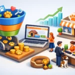 Funil de vendas para pet shop na prática