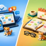 Agenda digital vs agenda manual veterinária