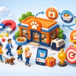 Marketing pet shop que traz clientes de volta