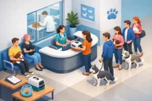 Como organizar fila de espera em clínica veterinária