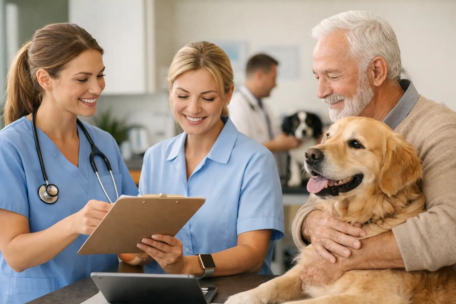 Processos internos clínica veterinária na prática